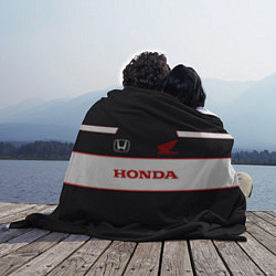 Плед флисовый Honda Sport, цвет: 3D-велсофт — фото 2