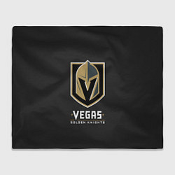 Плед флисовый Vegas: Golden Knights, цвет: 3D-велсофт