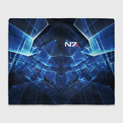 Плед Mass Effect: Blue Armor N7