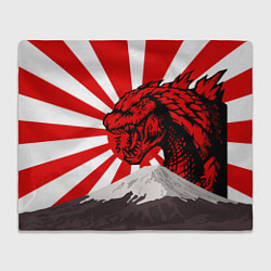 Плед Japanese Godzilla