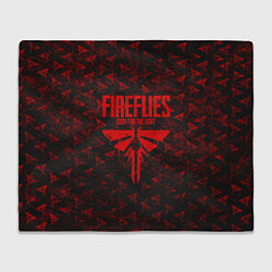 Плед Fireflies: Red Logo