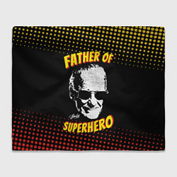 Плед Stan Lee: Father of Superhero