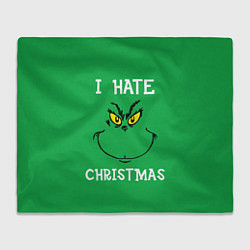 Плед I hate christmas