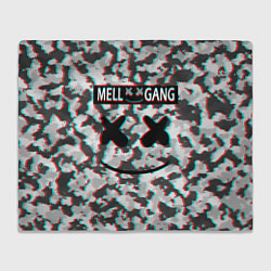 Плед флисовый Mell x Gang, цвет: 3D-велсофт