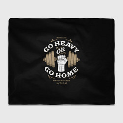 Плед Go heavy or go home