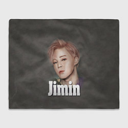 Плед флисовый BTS Jimin, цвет: 3D-велсофт