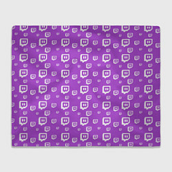 Плед Twitch: Violet Pattern