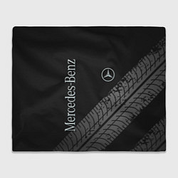 Плед флисовый Mercedes AMG: Street Style, цвет: 3D-велсофт