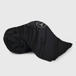 Плед флисовый Mercedes AMG: Black Edition, цвет: 3D-велсофт — фото 2