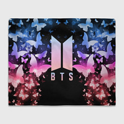 Плед BTS: Black Butterflies