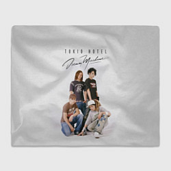 Плед Tokio Hotel rock band