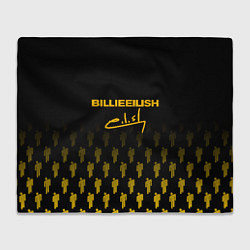 Плед Billie Eilish: Yellow & Black Autograph