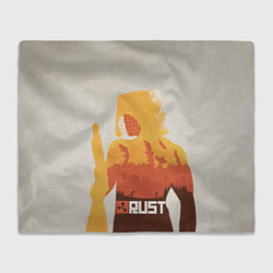 Плед Game Rust