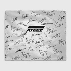 Плед ATEEZ АВТОГРАФЫ