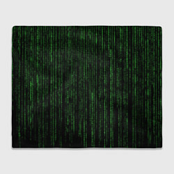 Плед флисовый Matrix, цвет: 3D-велсофт