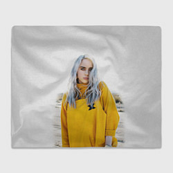 Плед флисовый BILLIE EILISH, цвет: 3D-велсофт