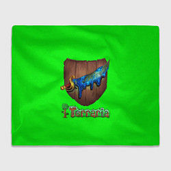 Плед флисовый Terraria, цвет: 3D-велсофт