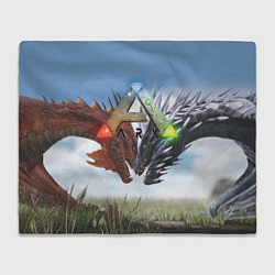 Плед флисовый Ark Survival Evolved, цвет: 3D-велсофт