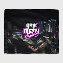 Плед GTA VI: MIAMI NIGHTS