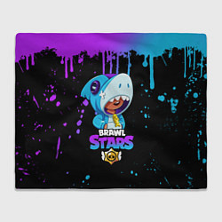 Плед Brawl Stars Leon Shark