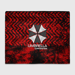 Плед флисовый UMBRELLA CORP, цвет: 3D-велсофт