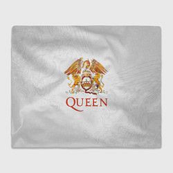 Плед флисовый Queen, цвет: 3D-велсофт