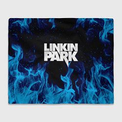 Плед флисовый LINKIN PARK, цвет: 3D-велсофт
