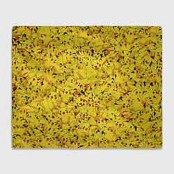 Плед флисовый Пикачу, цвет: 3D-велсофт