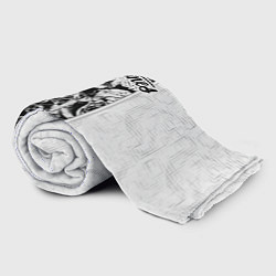 Плед флисовый Deftones, цвет: 3D-велсофт — фото 2