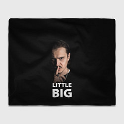 Плед флисовый Little Big: Илья Прусикин, цвет: 3D-велсофт