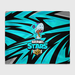 Плед BRAWL STARS LEON SHARK