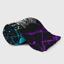 Плед флисовый QUEEN, цвет: 3D-велсофт — фото 2