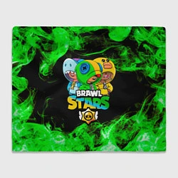 Плед Brawl Stars Leon Trio