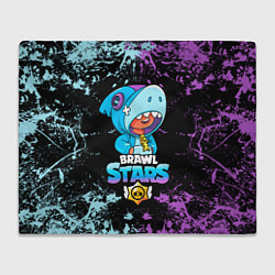 Плед Brawl Stars Leon Shark