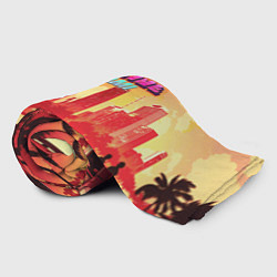 Плед флисовый HOTLINE MIAMI, цвет: 3D-велсофт — фото 2