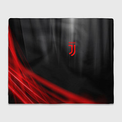 Плед флисовый JUVENTUS, цвет: 3D-велсофт