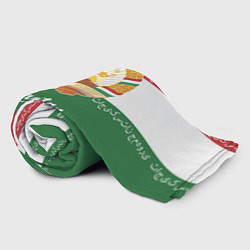 Плед флисовый Таджикистан, цвет: 3D-велсофт — фото 2