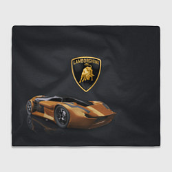 Плед Lamborghini- motorsport