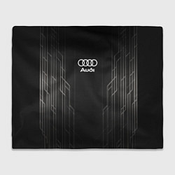 Плед флисовый AUDI, цвет: 3D-велсофт