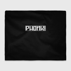 Плед флисовый Phonk, цвет: 3D-велсофт