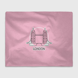 Плед Лондон London Tower bridge