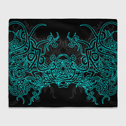 Плед Узоры магия