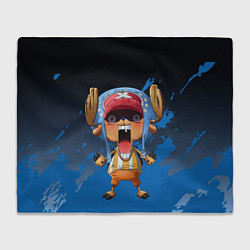Плед флисовый One Piece Тони Чоппер, цвет: 3D-велсофт