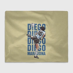 Плед флисовый Diego Diego, цвет: 3D-велсофт