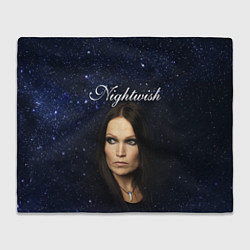 Плед флисовый Nightwish Tarja Turunen Z, цвет: 3D-велсофт