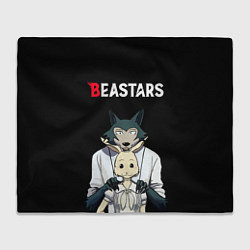 Плед флисовый Beastars Выдающиеся звери, цвет: 3D-велсофт