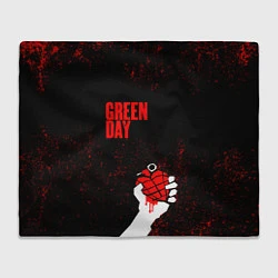 Плед флисовый Green day, цвет: 3D-велсофт