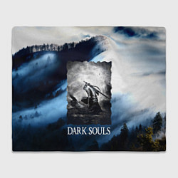 Плед флисовый DARKSOULS WINTER, цвет: 3D-велсофт