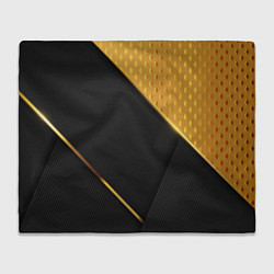 Плед 3D BLACK & GOLD