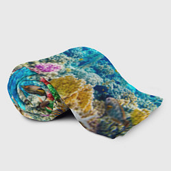 Плед флисовый Риф, цвет: 3D-велсофт — фото 2